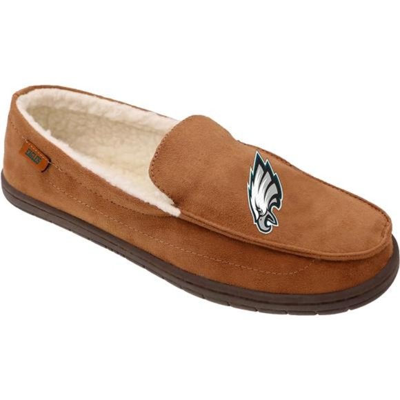FOCO Philadelphia Eagles NFL Mens Exclusive Beige Moccasin - XL main image 7